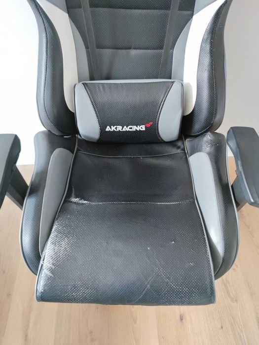 Fotel AKRacing Master PRO Szary (AK-PRO-GY)