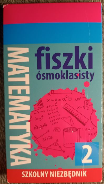 zestaw fiszek z matematyki