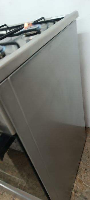 Kuchenka Gazowo Elektryczna Electrolux 50cm Srebrna stan Bardzo Dobry