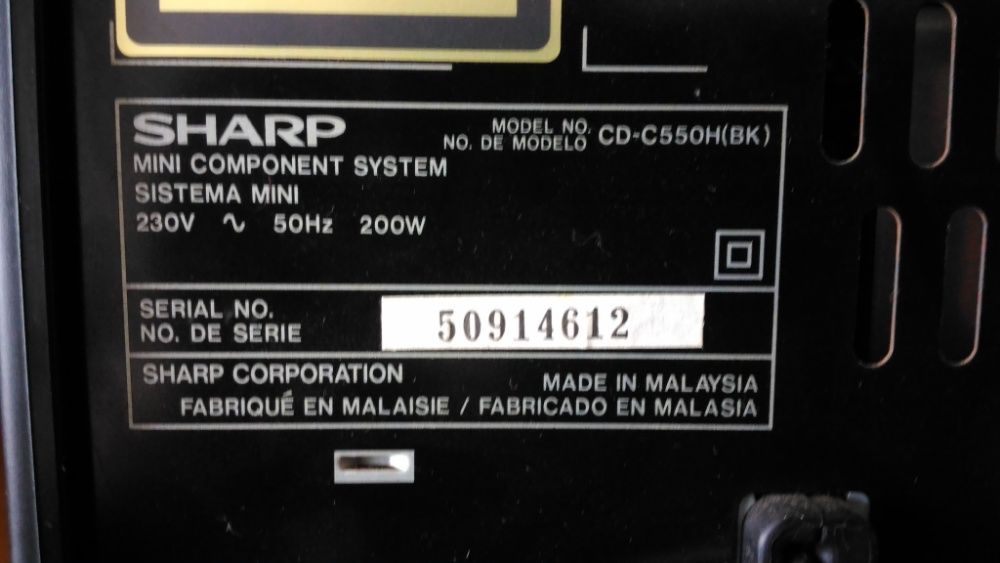 Aparelhagem Sharp424020561541867526