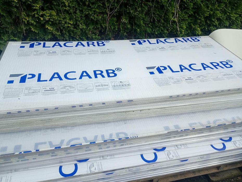 Poliwęglan komorowy  wzmacniany 96/210 nowy firmy Placarb