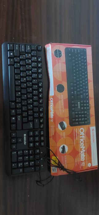 Клавіатура Defender HM-710 OfficeMate black; USB
