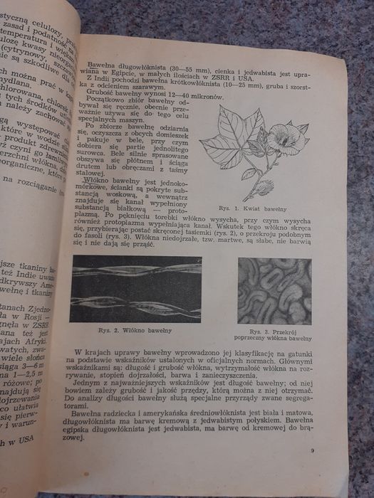 Bohdan Beuth - Materiałoznawstwo odzieżowe [WPLiS 1967] spis treści