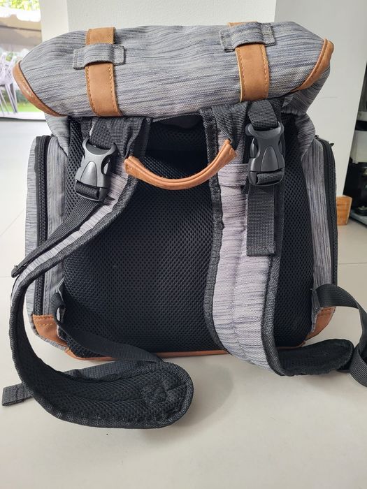 Mochila Fischer Price bebé com trocador muda-fraldas