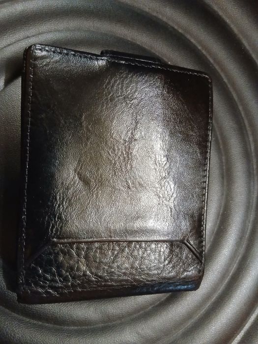 Кожаный кашелёк.Braun Buffel