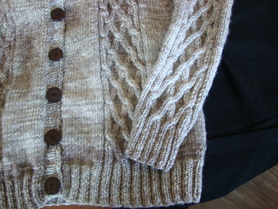 Ręcznie robiony sweter męski rozmiar M/L