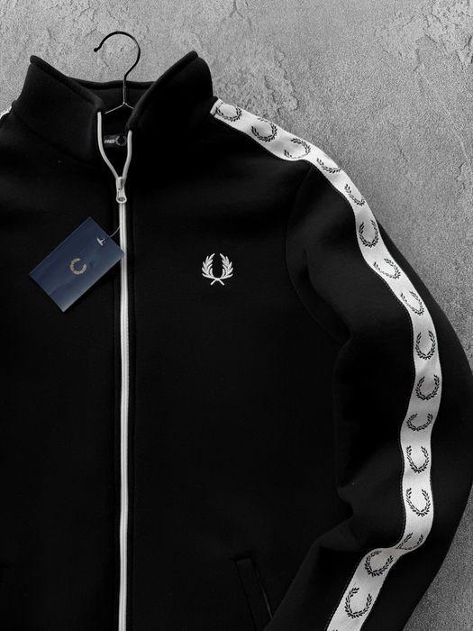 Костюм Fred | Зимовий Лампас Фліс | Чорний Спортивний | Унісекс |S–XXL