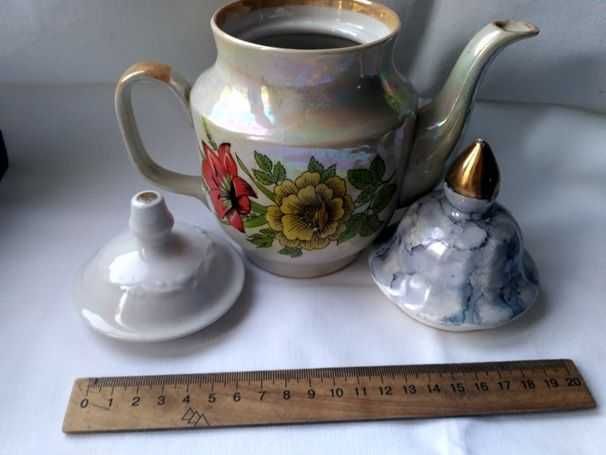 Подарок Чашка кружка новая,ЗАВАРОЧНИЙ ЧАЙНИК перламутр 2 крышки 600 мл