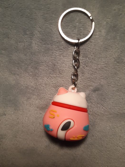 Brelok breloczek talizman amulet maneki neko chiński kotek Nowy