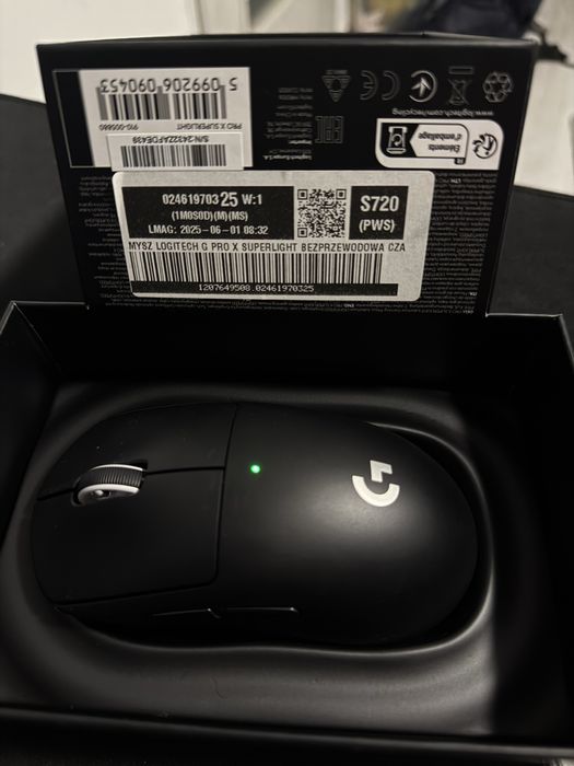 myszka logitech g pro x superlight bezprzewodowa