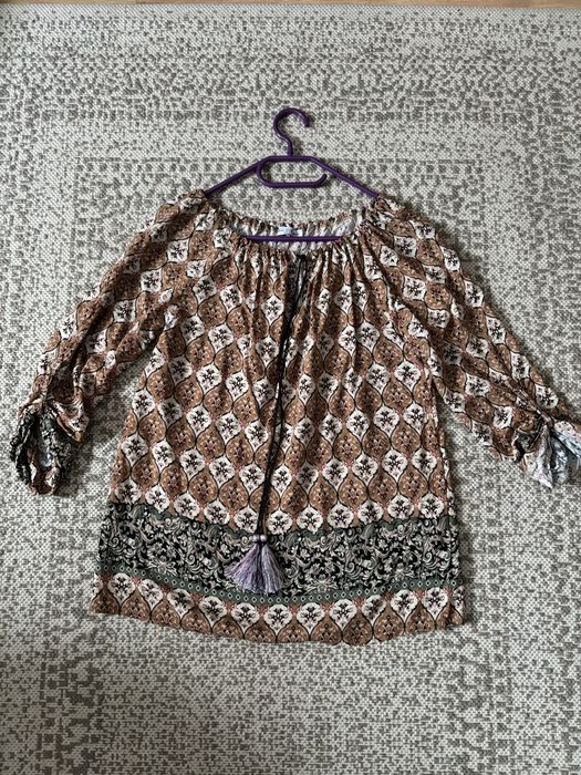 Bluzka boho paisley/ornament/hippie r. uniwersalny