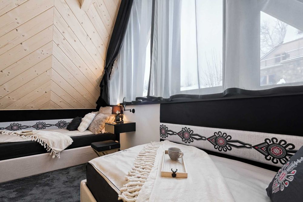 luksusowy dom z jacuzzi, sauną, z widokiem na Tatry, Bukowina