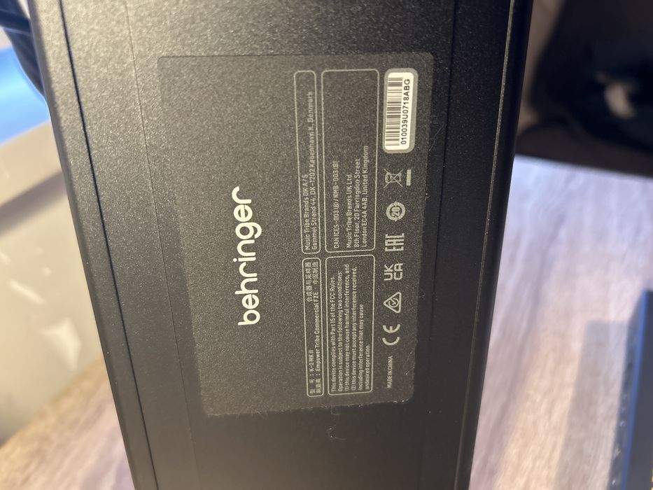 Behringer K2 MkII + Swing keyboard/sequencer