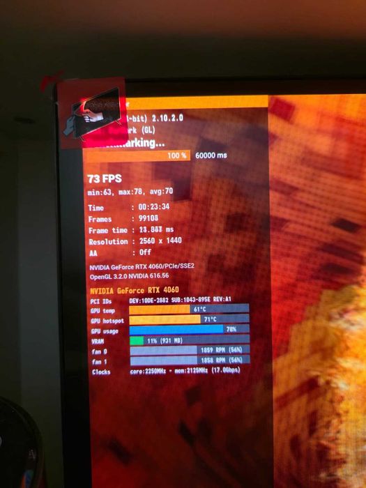 AM5 Ryzen 7 ddr5 32gb Komputer sff itx RTX 4060 Asus Win11