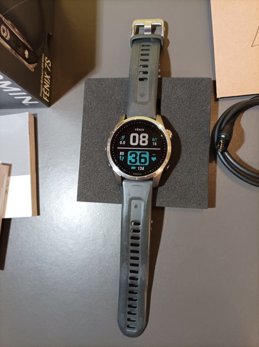 Garmin Fenix 7s grafitowy zegarek smartwatch (gwarancja)