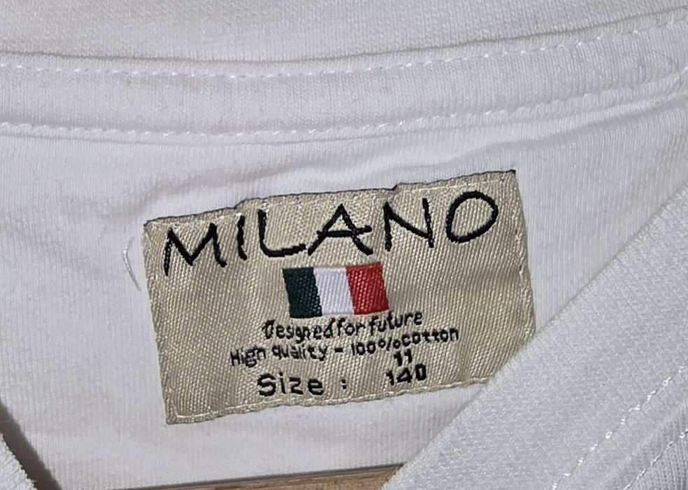 T-shirt Milano biały r 140