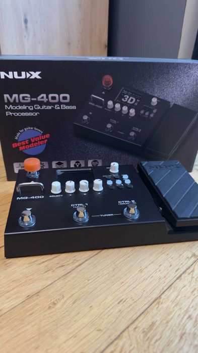 NUX MG-400 – multiefekt gitarowy jak nowy + oryginalne pudełko