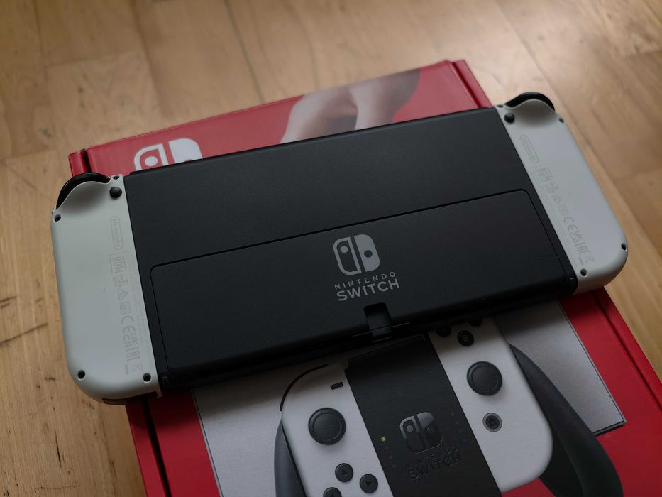 Przerobiona Konsola jak NOWA Nintendo Switch OLED karta 512GB