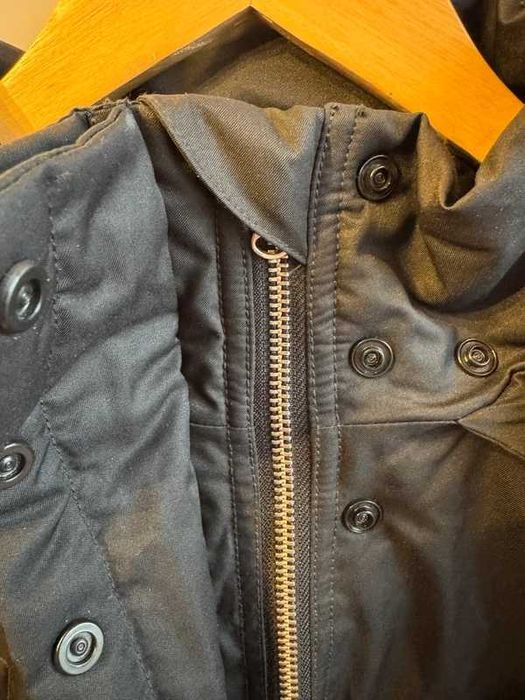 Zimowa kurtka parka z kapturem