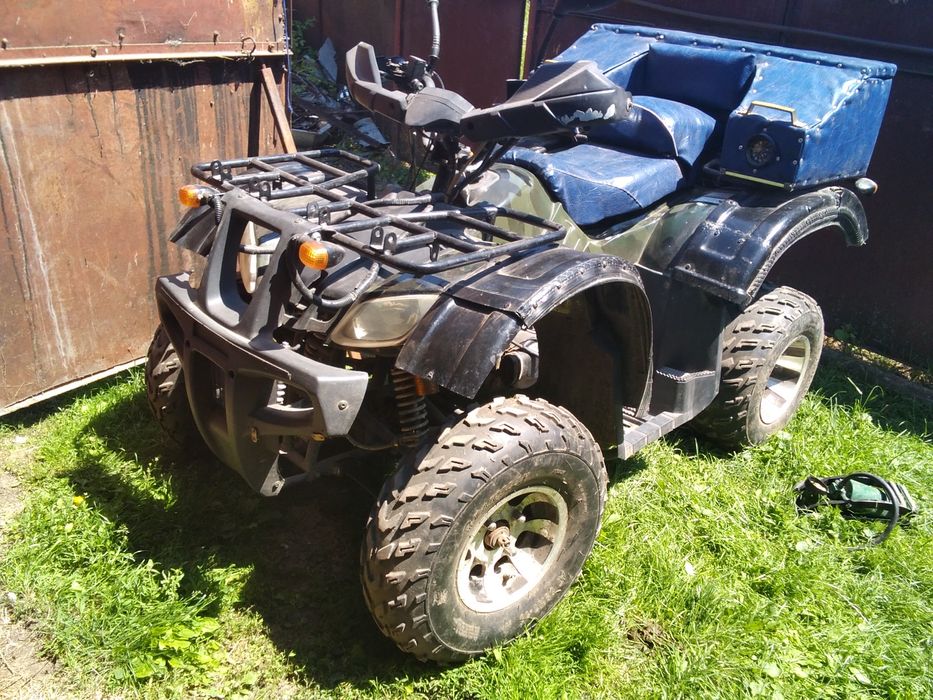 Квадроцикл в хорошем состоянии.
