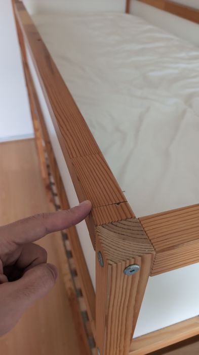 Beliche ikea adaptado kura