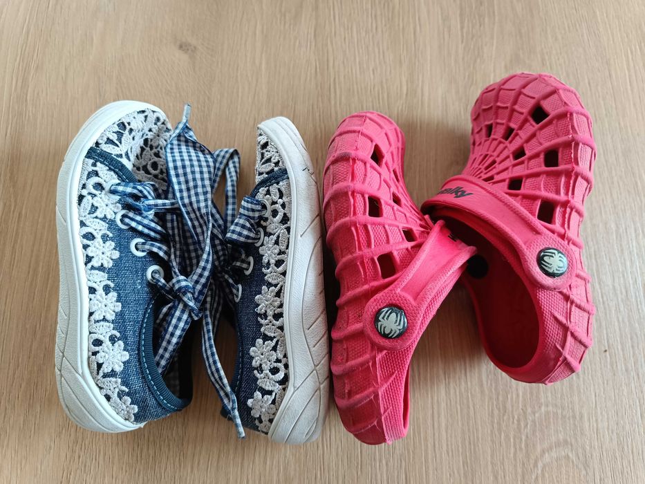Trampki, klapki crocs, rozmiar 26