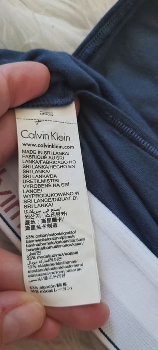 Top stanik sportowy biustonosz braletka calvin klein ck bawełniany