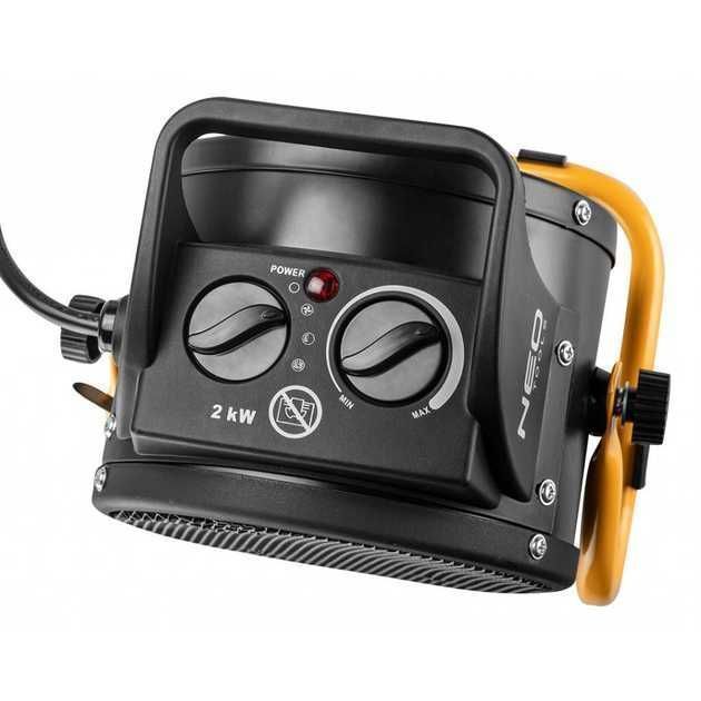 Електрообігрівач тепловентилятор 2 кВт Neo Tools PTC обогреватель