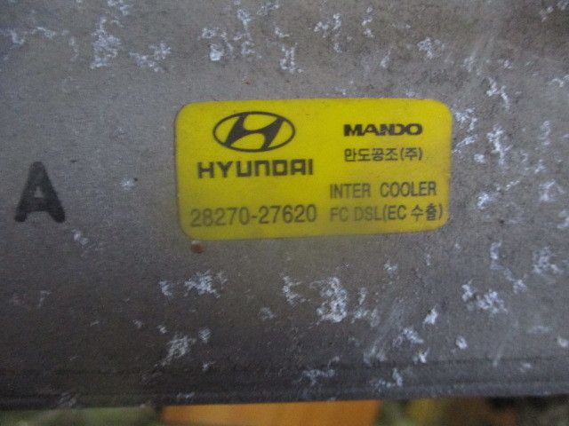 Radiador do intercooler HYUNDAI Matrix (FC)