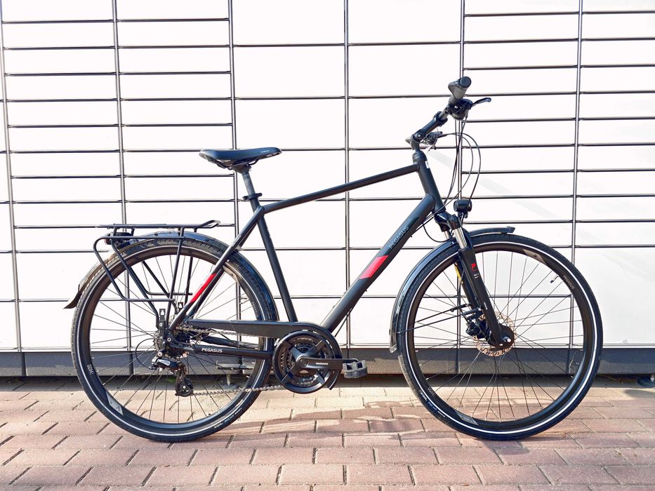 FV23% Rower trekkingowy Pegasus Solero SL Disc / Altus 3x8 / rozm XL / B. Ładny!