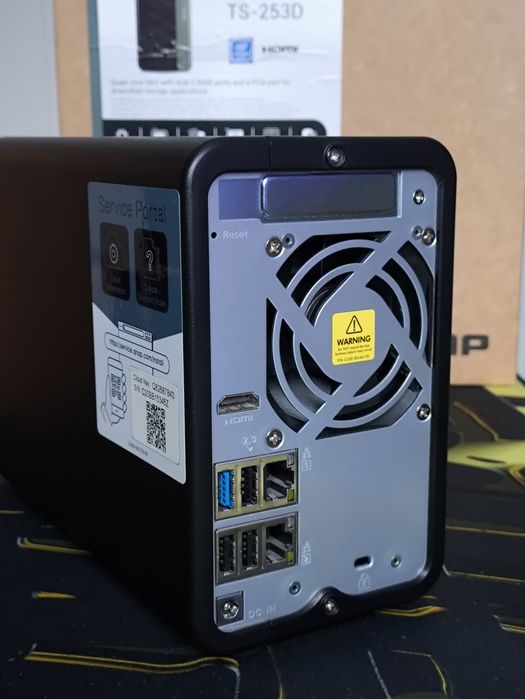 Qnap TS-253D 4GB RAM DDR4 Serwer plików
