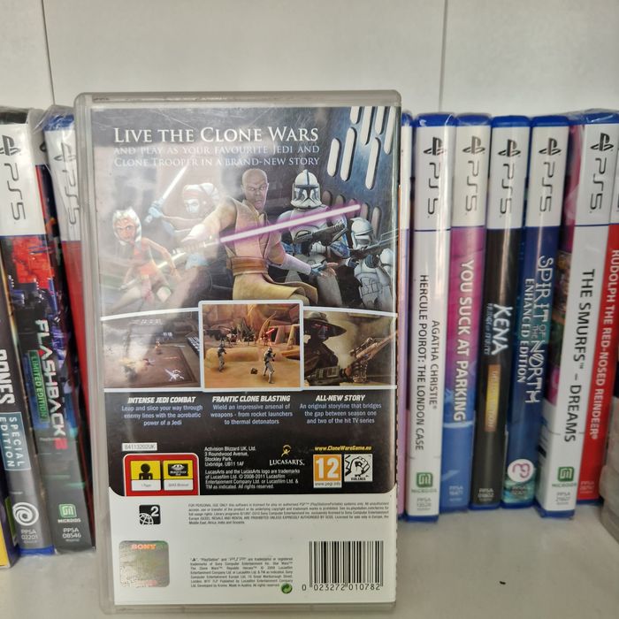 Star wars the clone wars psp PlayStation portable