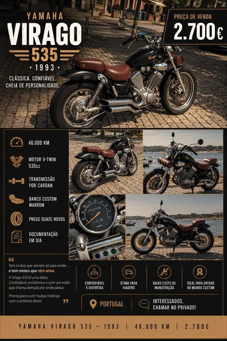 Yamaha Virago VX535