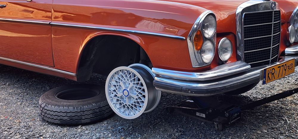 Felgi 5x112 Rial Mercedes W123 W114 W115 W126 W108 15"