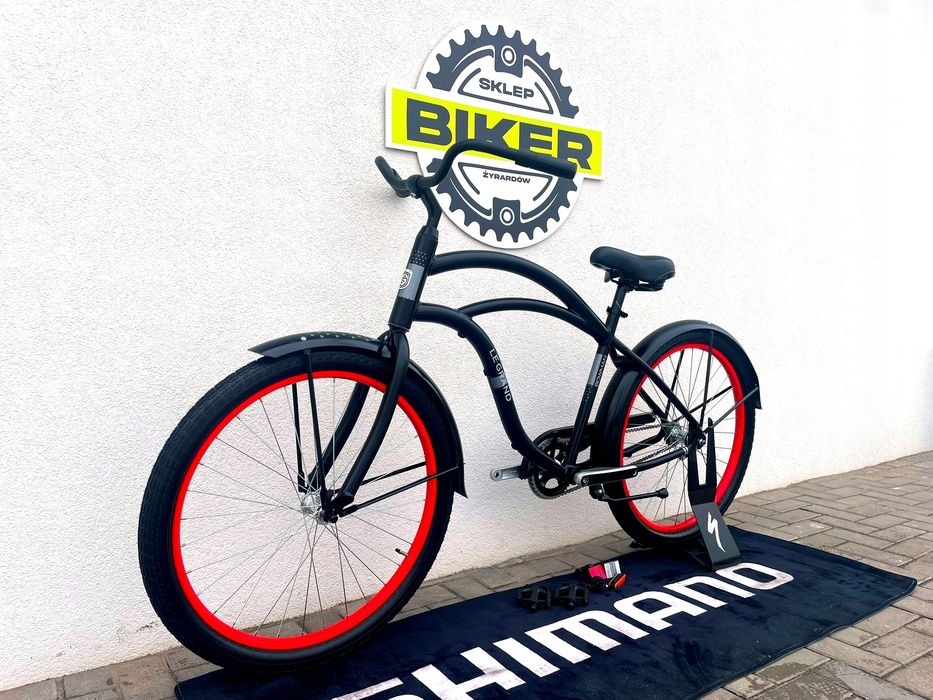 Stylowy Rower Cruiser KROSS LE GRAND BOWMAN 26 Rama M/18" MIEJSKI