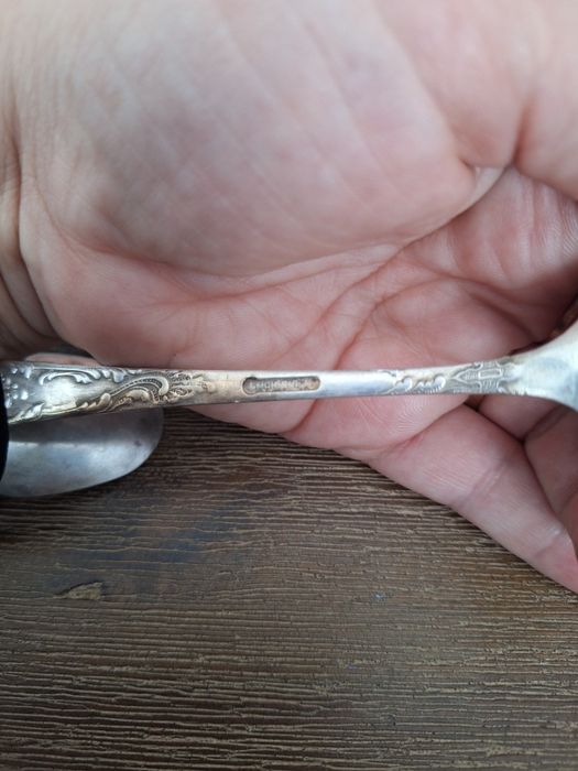 Łyżeczki platerowane radzieckie MHUU 0.76