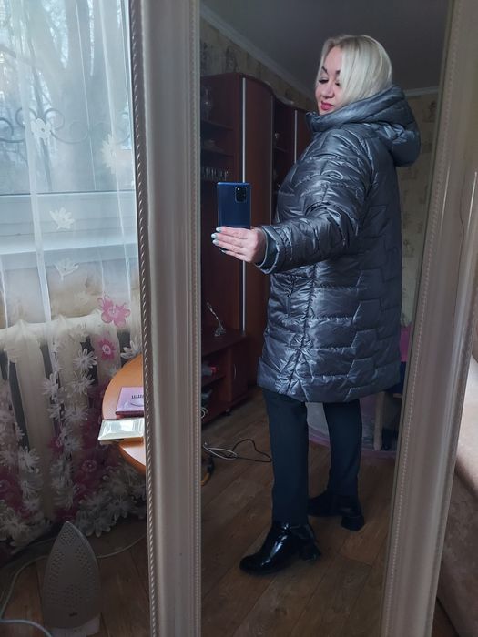 Батал ! EZE, Ay- sel зимняя тёплая  куртка на меху. 52,54,56