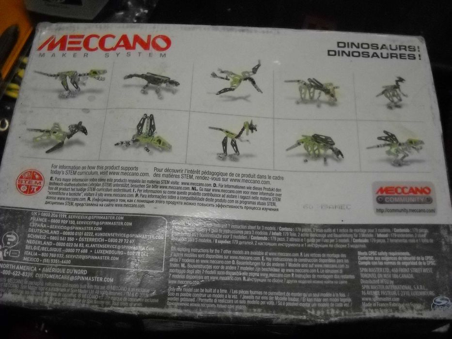 nowe klocki konstrukcyjne meccano
