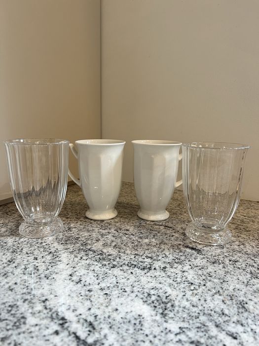 Zestaw 2 kubki do kakao i 2 filizanki Rosenthal Maria
