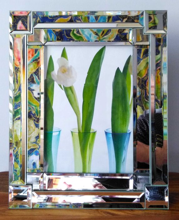 Leonardo Collection szklana portretowa ramka na zdjęcie 18x13 cm