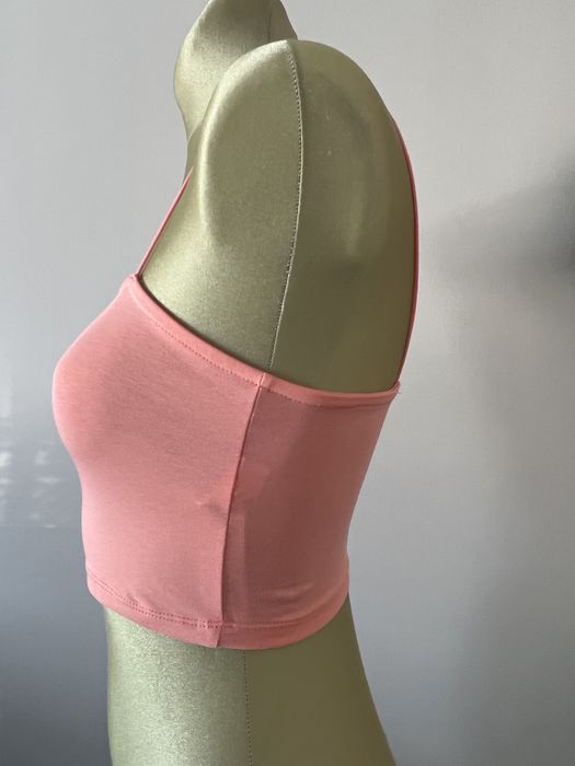 Asos desing morelowy top na ramiączkach r. 34/XS