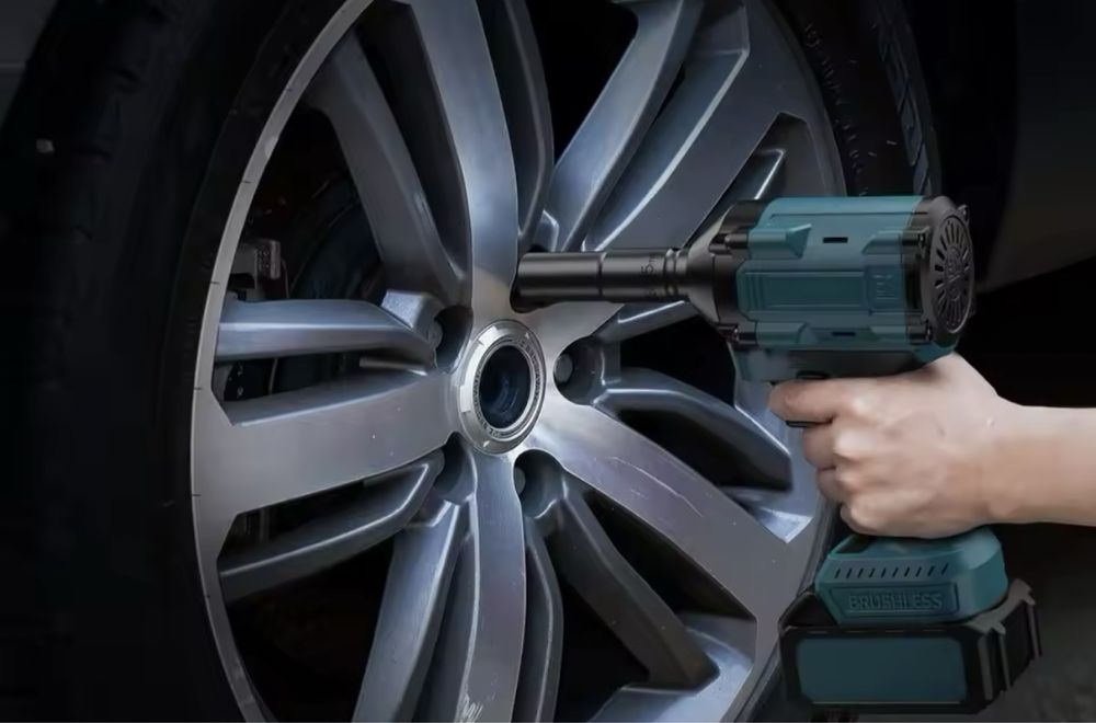 Головка ударна довга 17мм хром ванадіум CR-V