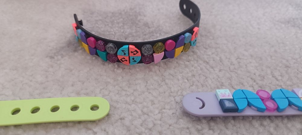 Bransoletki LEGO DOTS, 6 sztuk, jak nowe, zestaw