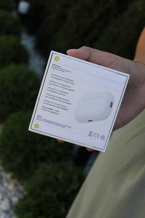 ОРИГІНАЛ МІКРОФОН AirPods 2 Pro, lux 1:1 з оригінальним мікрофоном та шумоподавленням