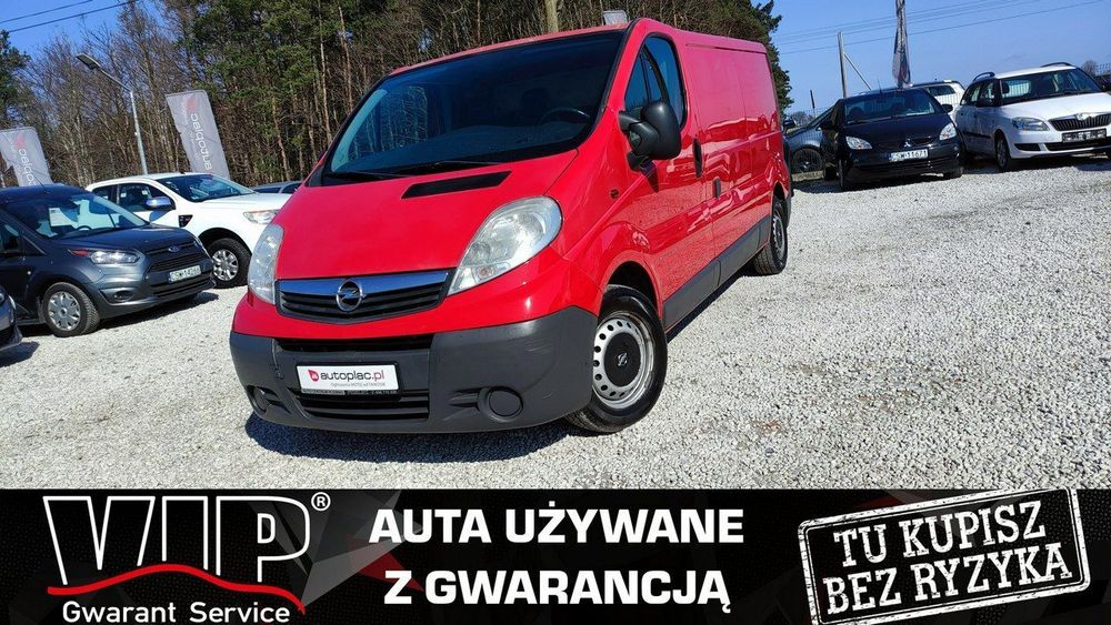 Opel Vivaro  2.0 DCI 115kM L2H1 Automat Klima Elektryka Super Stan GWARANCJA