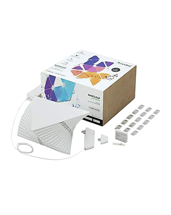 Painéis Nanoleaf com acessório ritmico (15 paineis)