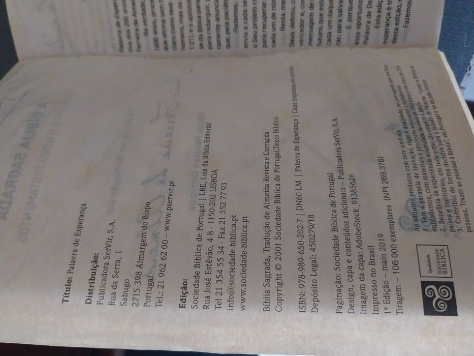 Biblia sagrada c/ nova