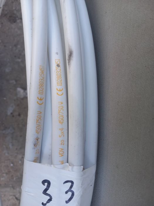 Przewód YDY 5x4 nowy