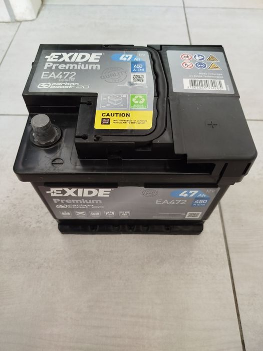 Akumulator Exide Premium EA472 47Ah 450A P+