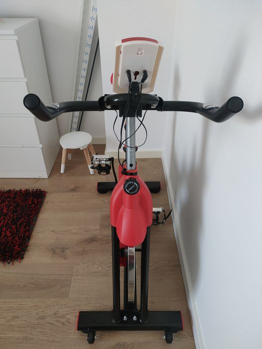 Bicicleta Estática BIGZZIA Ajustável (Vol.Inércia: 6 Kg)